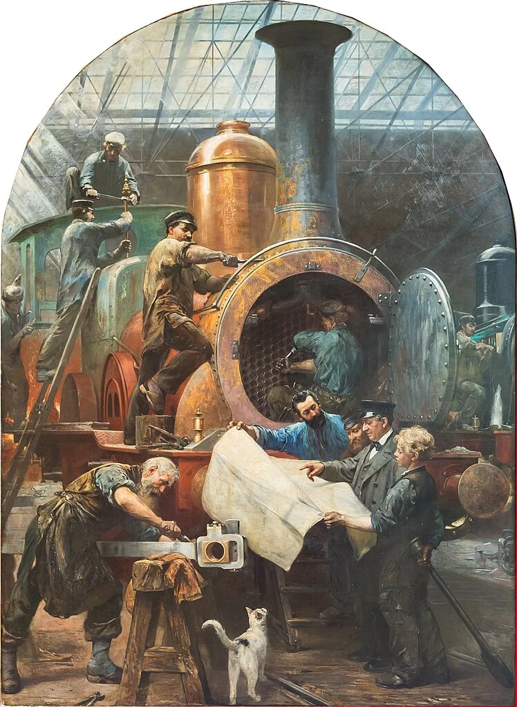 La locomotiva - Deutsches Technikmuseum Berlin